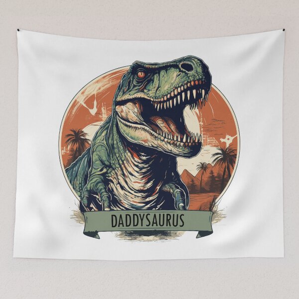 Item preview, Daddysaurus: The Alpha Dino Dad designed and sold by KaleidoKiosk.