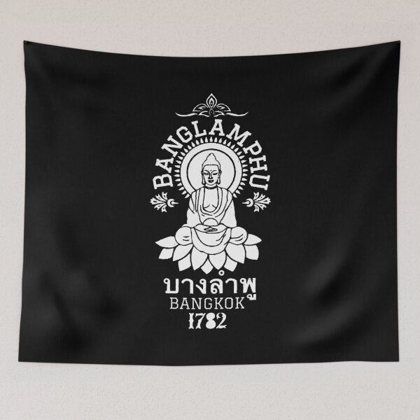 Item preview, Vintage Bangkok Buddha Logo - Retro Thai Shirt Design designed and sold by Boogosh.