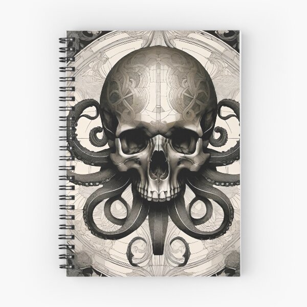 Item preview, Skull & Tenticles designed and sold by Psy-Dye-AI.