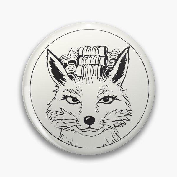 Item preview, O.G. Foxy in curlers designed and sold by chknman.