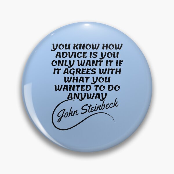 Item preview, John Steinbeck Quotes  designed and sold by gagarinfran.