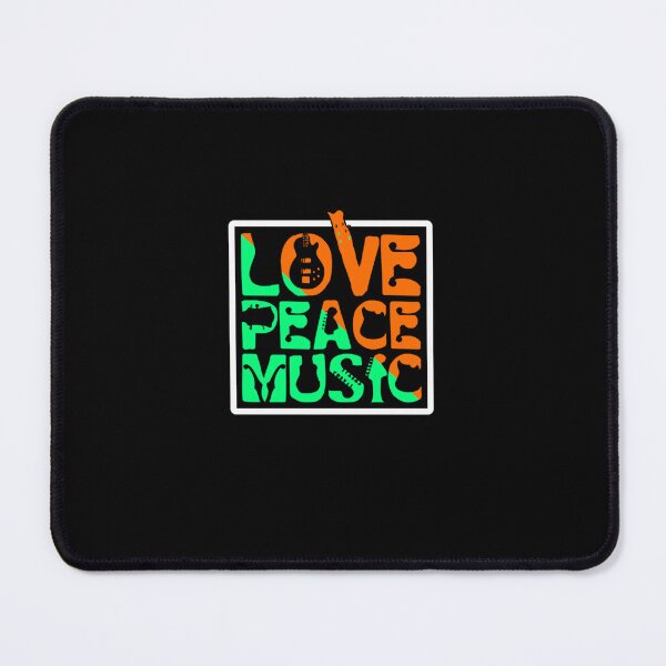 Item preview, Love peace music band guitar concert festival   designed and sold by Diegrisian.
