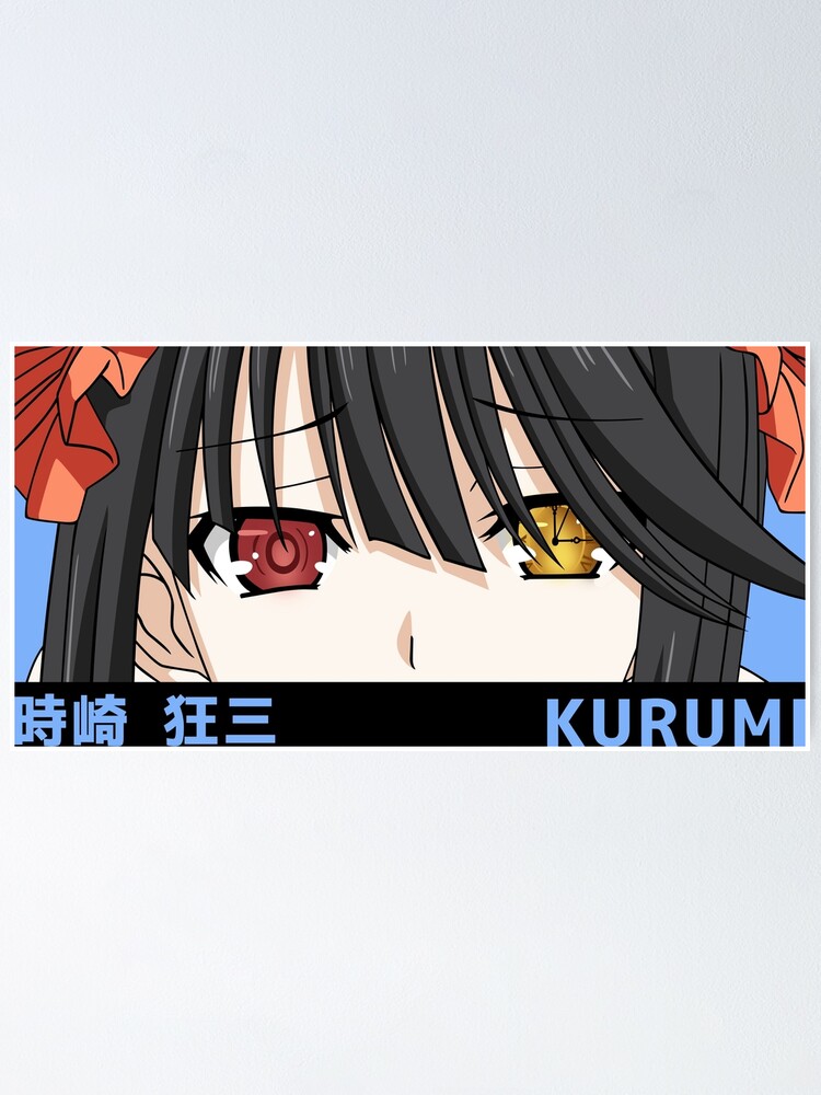 Kurumi Tokisaki - Date A Live v.3 white version Poster for Sale by Geonime