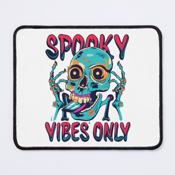 Item preview, Spooky Vibes Only Halloween design Skull artwork designed and sold by TheSaif.