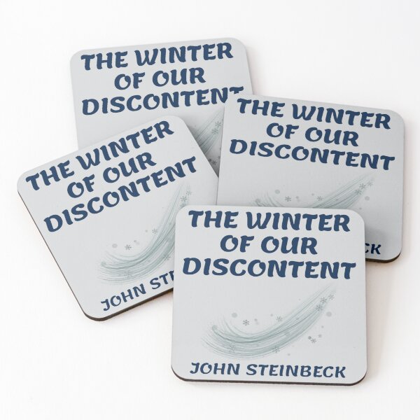 Item preview, John Steinbeck Quotes - The Winter of our Discontent designed and sold by gagarinfran.