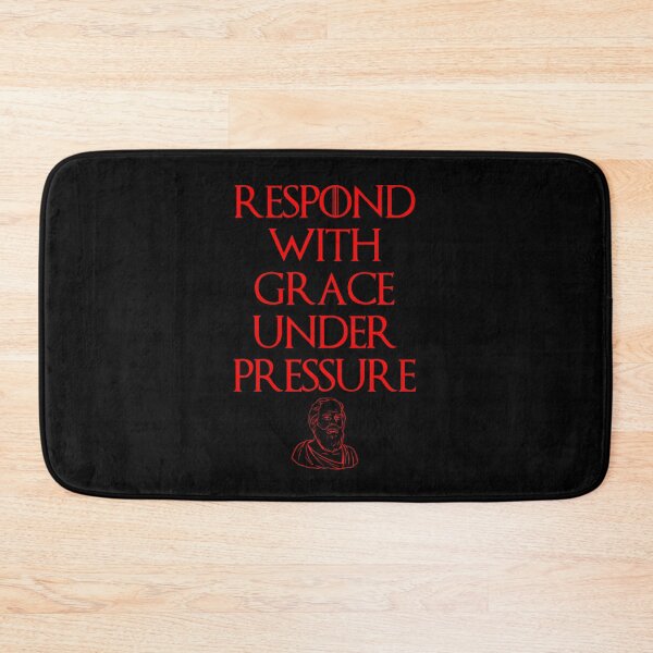 Item preview, Respond With Grace Stoic Philosophy Quote designed and sold by OurPhilosophy.