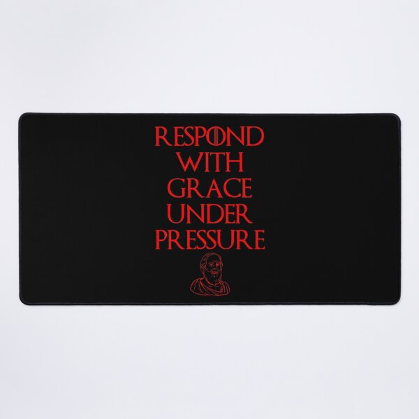 Item preview, Respond With Grace Stoic Philosophy Quote designed and sold by OurPhilosophy.