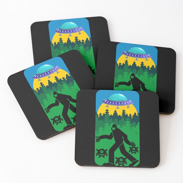Artikelvorschau, Lustiger Alien und Bigfoot entworfen und verkauft von ArtisShops.
