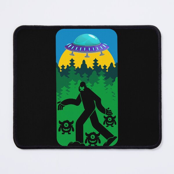 Item preview, Funny Alien And Bigfoot designed and sold by ArtisShops.