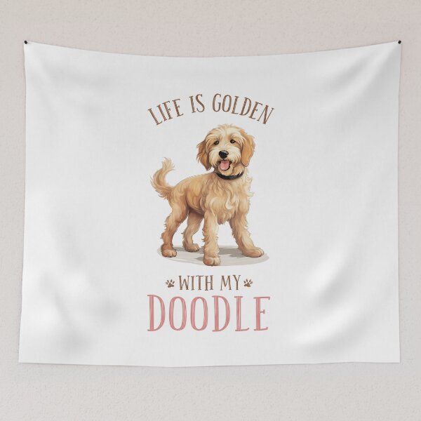 Item preview, Life is Golden with My Doodle designed and sold by Acim0.