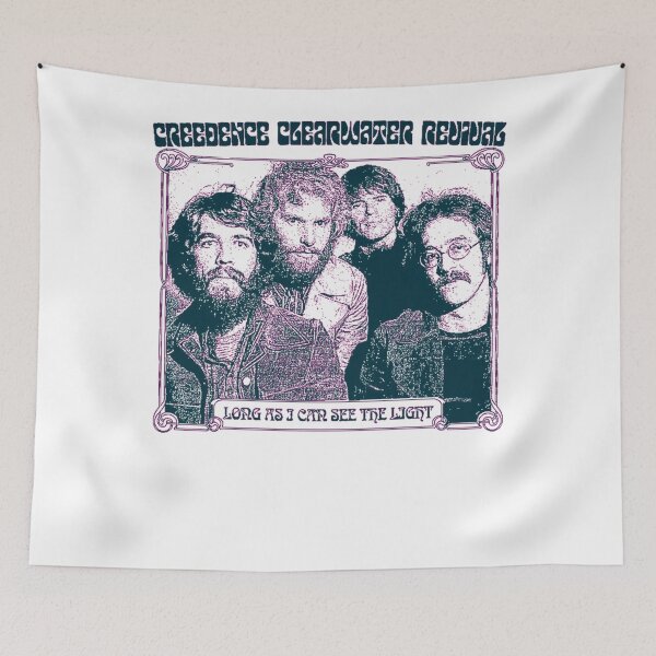 Item preview, Creedence Clearwater Revival  Original Vintage Style Fan Artwork designed and sold by ChaiSonSaewong.