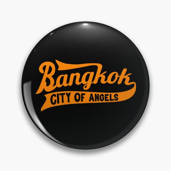 Item preview,  Orange Bangkok Lettering - City of Angels designed and sold by Boogosh.