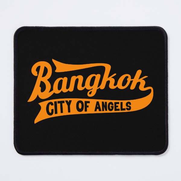 Item preview, Orange Bangkok Lettering - City of Angels designed and sold by Boogosh.