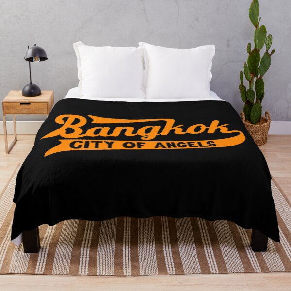 Item preview,  Orange Bangkok Lettering - City of Angels designed and sold by Boogosh.