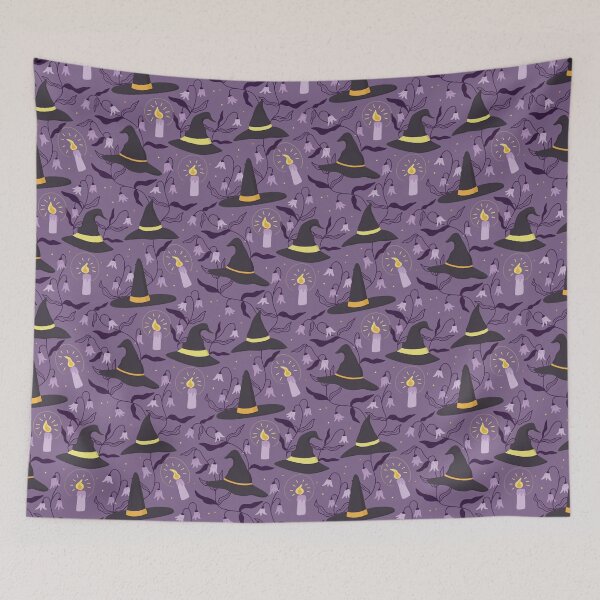 Item preview, Witchy Hats Pattern designed and sold by GrousyGirl.