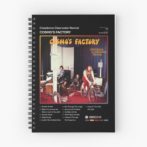 Item preview, Creedence Clearwater Revival - Cosmo's Factory Tracklist Album  (1) designed and sold by ChaiSonSaewong.