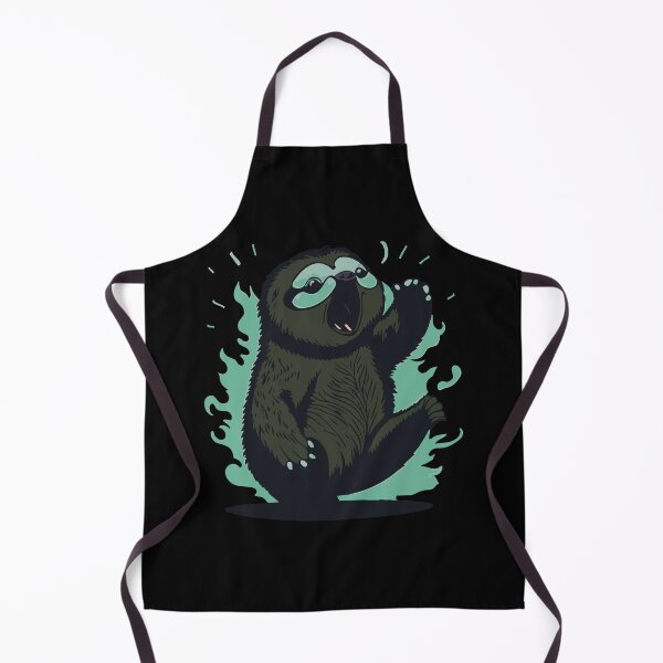 Item preview, Cute Yawning Sloth Green designed and sold by Getup-clothing.