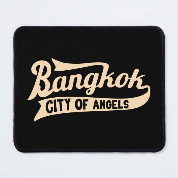 Item preview, White Bangkok Lettering - City of Angels designed and sold by Boogosh.