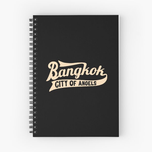 Item preview, White Bangkok Lettering - City of Angels designed and sold by Boogosh.