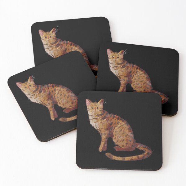 Item preview, Ocicat - Watercolor - Cat lovers gifts designed and sold by FelineEmporium.