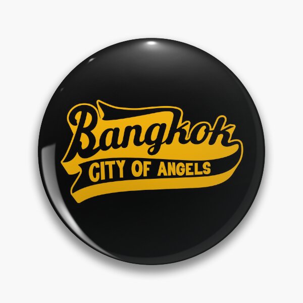 Item preview, Yellow Bangkok Lettering - City of Angels designed and sold by Boogosh.