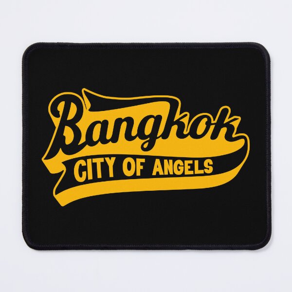 Item preview, Yellow Bangkok Lettering - City of Angels designed and sold by Boogosh.