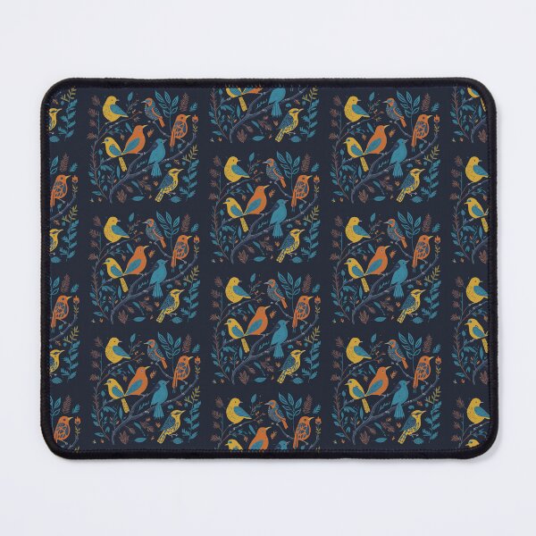 Item preview, Morning Dawn Chorus Birds Blue designed and sold by Getup-clothing.