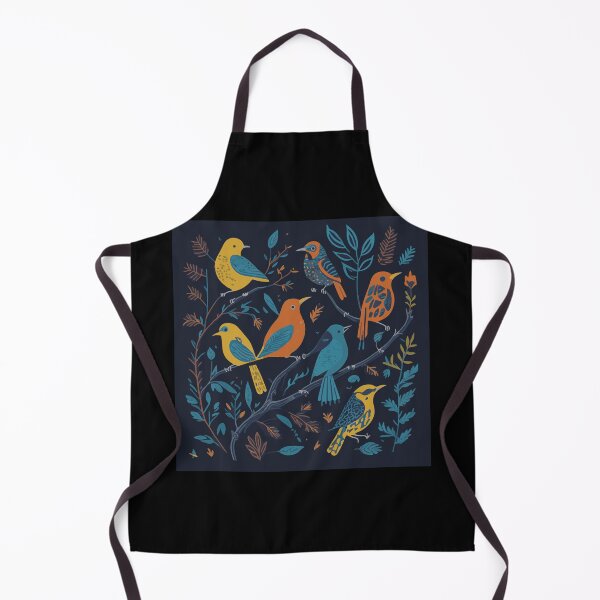 Item preview, Morning Dawn Chorus Birds Blue designed and sold by Getup-clothing.