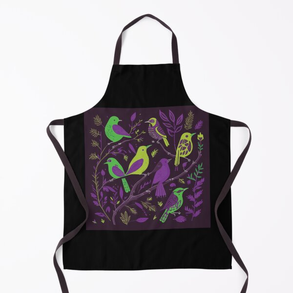Item preview, Morning Dawn Chorus Birds Purple designed and sold by Getup-clothing.