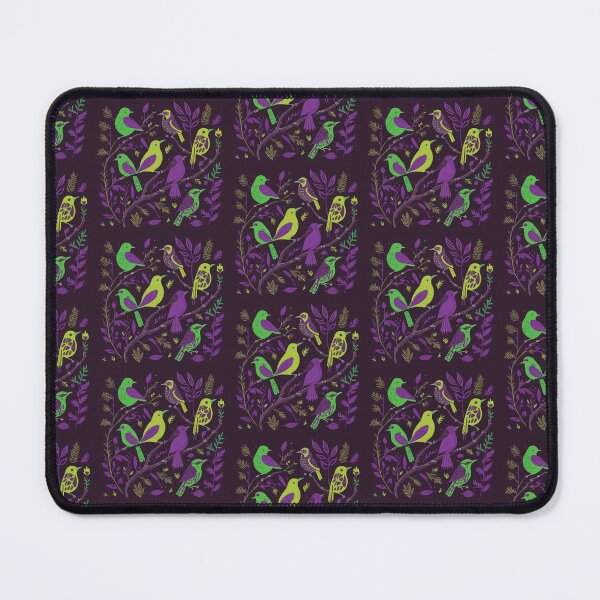 Item preview, Morning Dawn Chorus Birds Purple designed and sold by Getup-clothing.