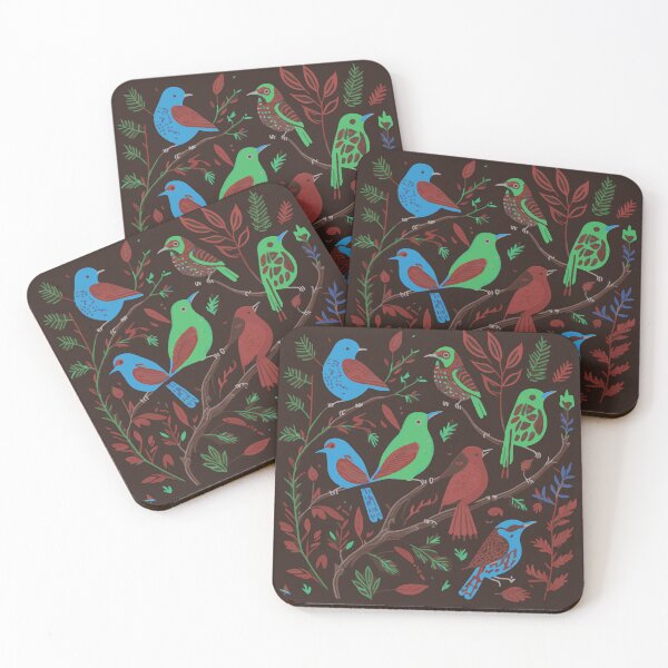 Item preview, Morning Dawn Chorus Birds Red designed and sold by Getup-clothing.