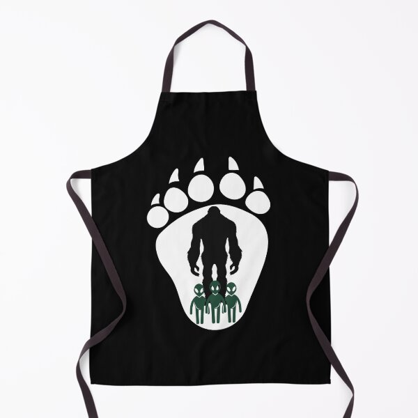 Item preview, Alien And Bigfoot designed and sold by ArtisShops.