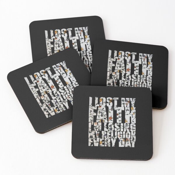 Item preview, Lost My Faith, flowers version, Lyric Quote Design designed and sold by OurPhilosophy.