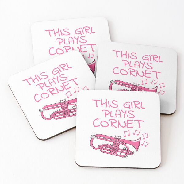 Item preview, This Girl Plays Cornet, Female Cornetist, Brass Musician designed and sold by doodlerob.