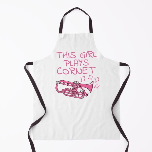Item preview, This Girl Plays Cornet, Female Cornetist, Brass Musician designed and sold by doodlerob.