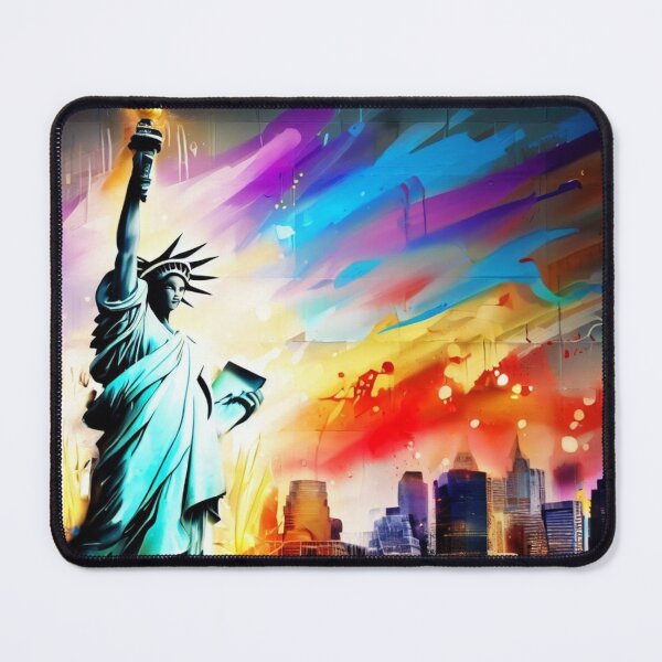Item preview, Statue of Liberty, graffiti, designed and sold by KICIART.