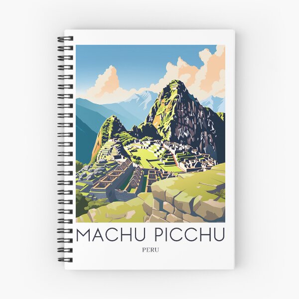 Item preview, A Pop Art Travel Print of Machu Picchu - Peru  designed and sold by StudioRedKoala.