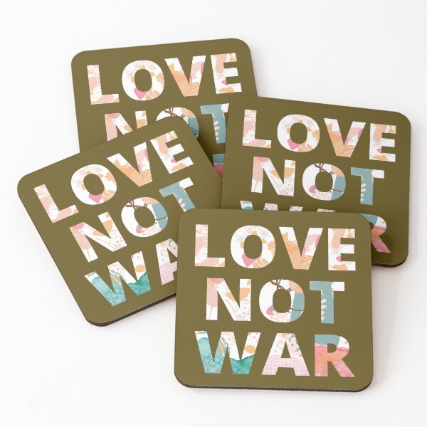 Item preview, Love Not War designed and sold by GasconyPassion.