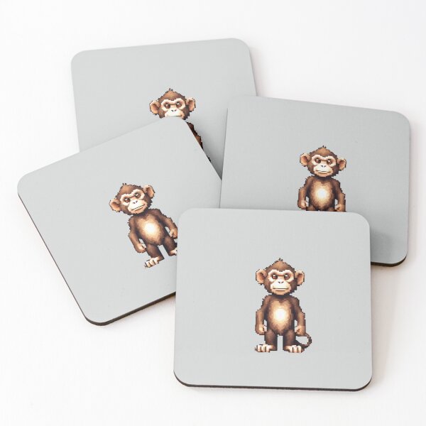 Item preview, Pixel Monkey Design Print  designed and sold by randomtdesigns.