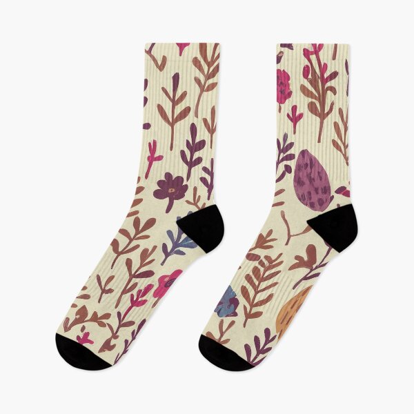 Item preview, Leaves and flowers Pattern Simple Minimal  designed and sold by chatzous.