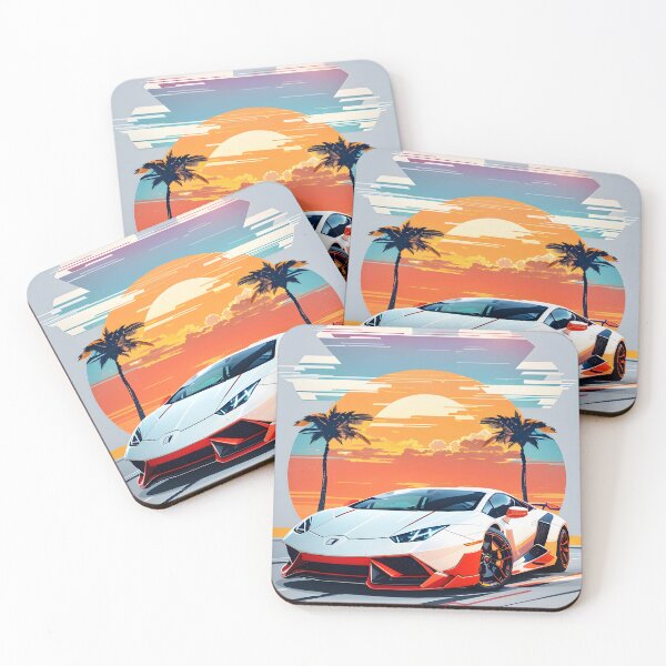 Item preview, Twilight Serenity: Luxury Sports Car designed and sold by Ceemko's Vintage Corner.