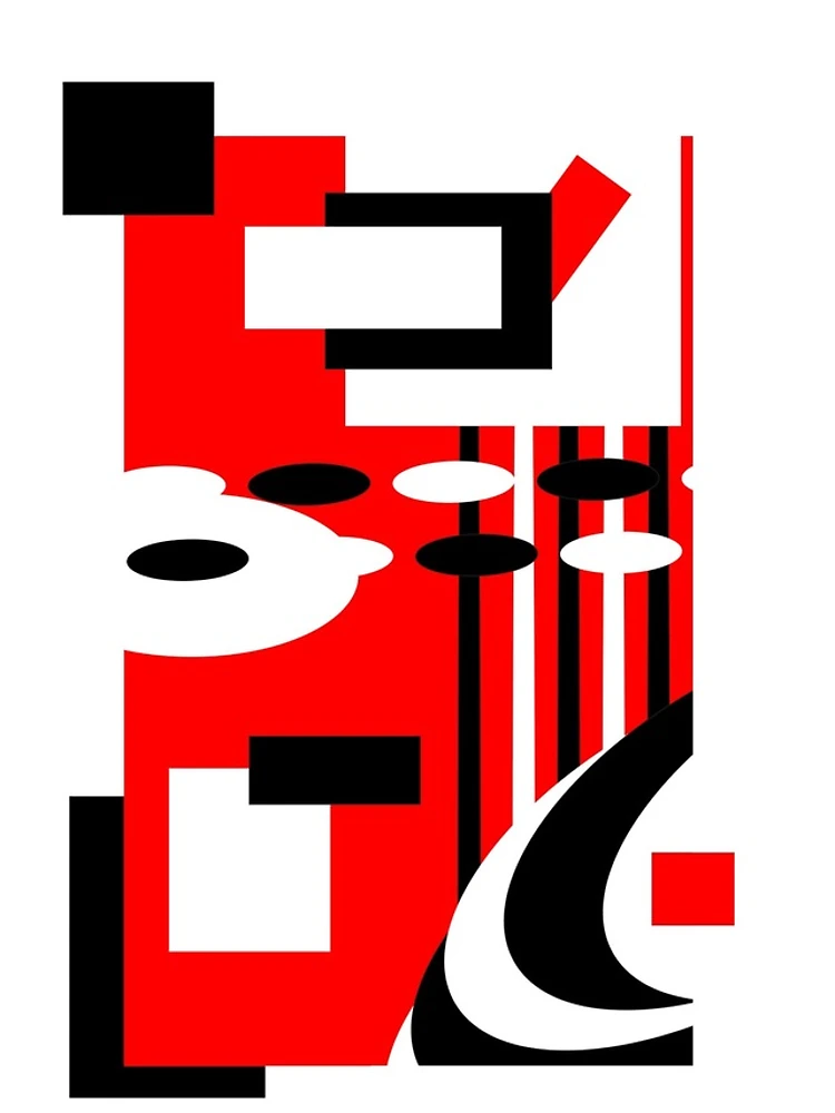 Thumbnail 4 of 4, iPhone Case, Geometric Composition B designed and sold by Rist.