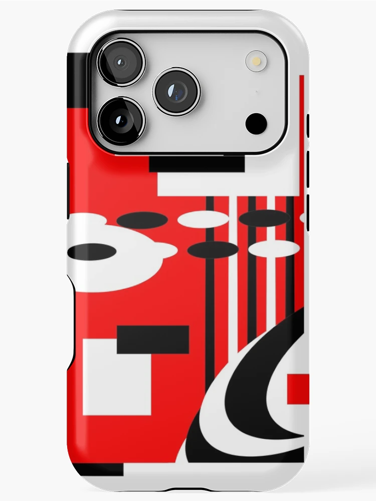 Thumbnail 1 of 4, iPhone Case, Geometric Composition B designed and sold by Rist.