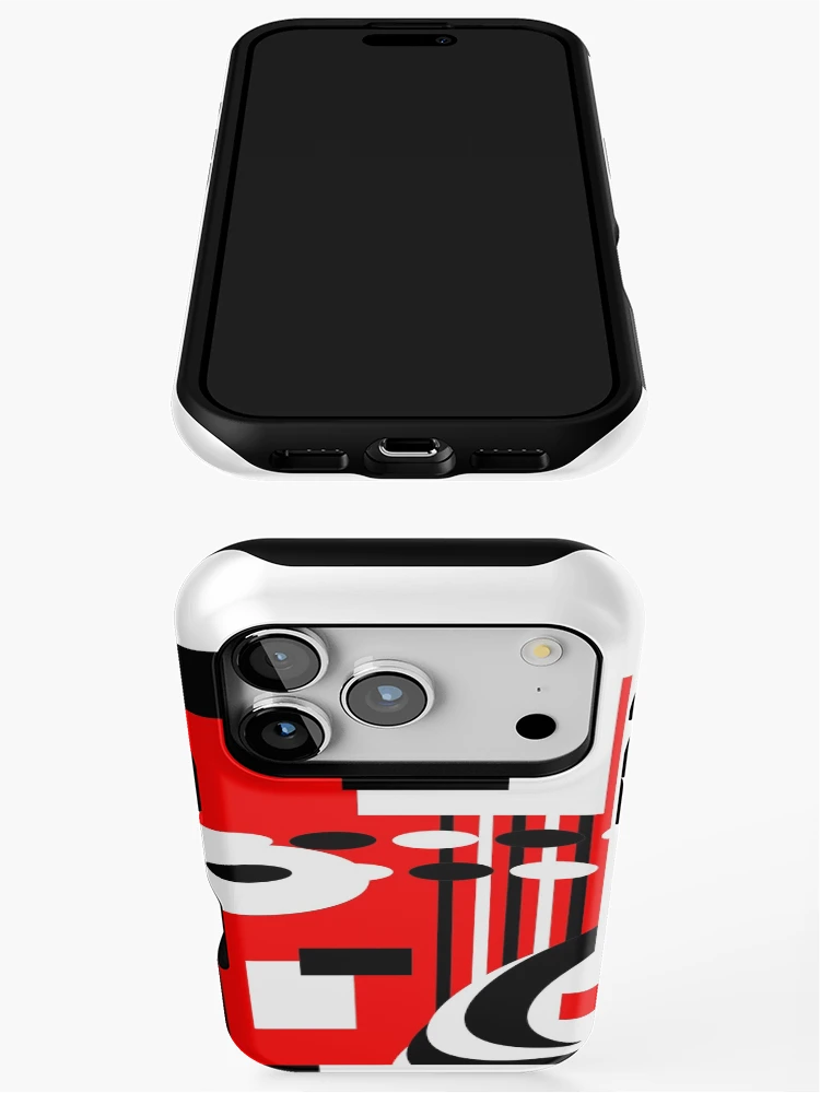 Thumbnail 3 of 4, iPhone Case, Geometric Composition B designed and sold by Rist.