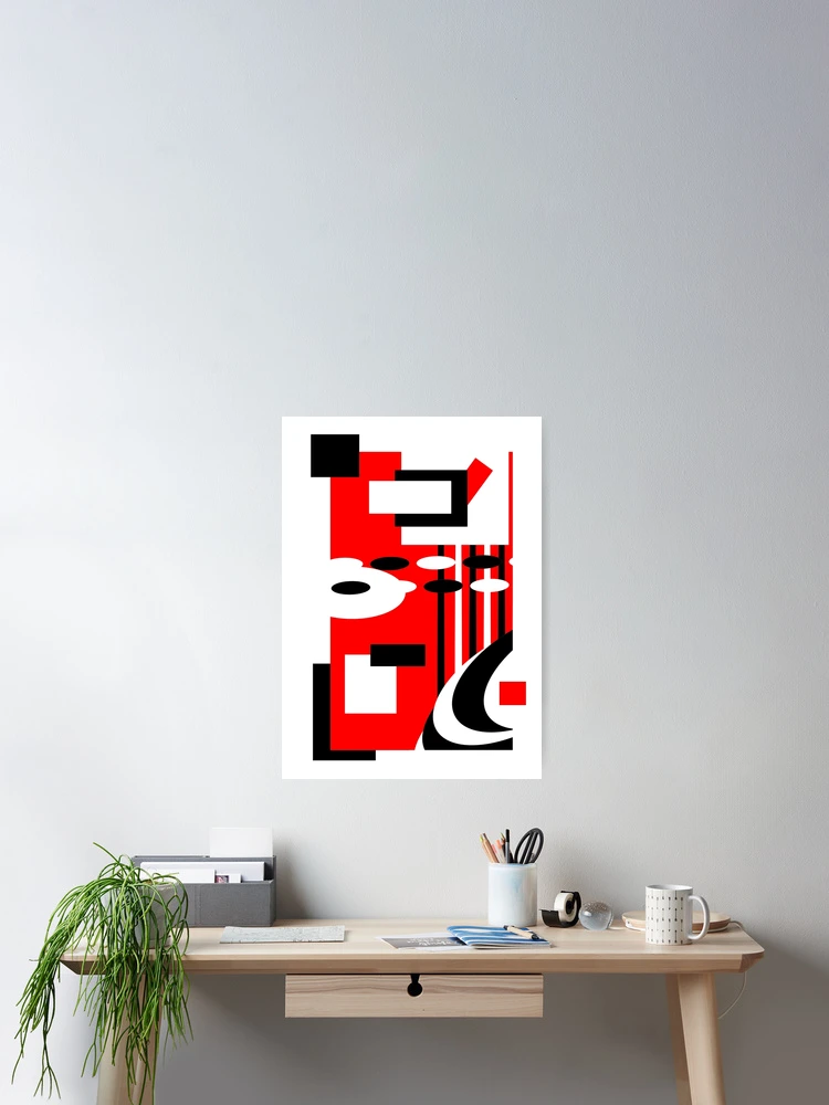 Thumbnail 2 of 3, Poster, Geometric Composition B designed and sold by Rist.