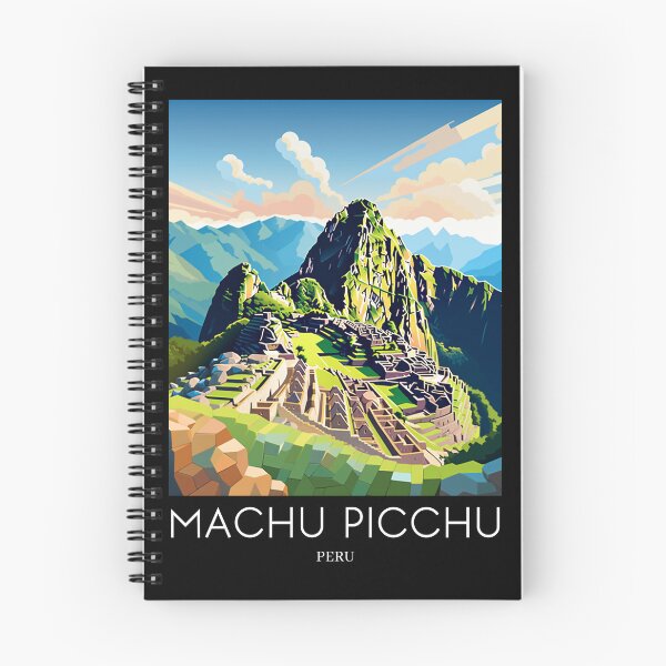 Item preview, A Pop Art Travel Print of Machu Picchu - Peru  designed and sold by StudioRedKoala.