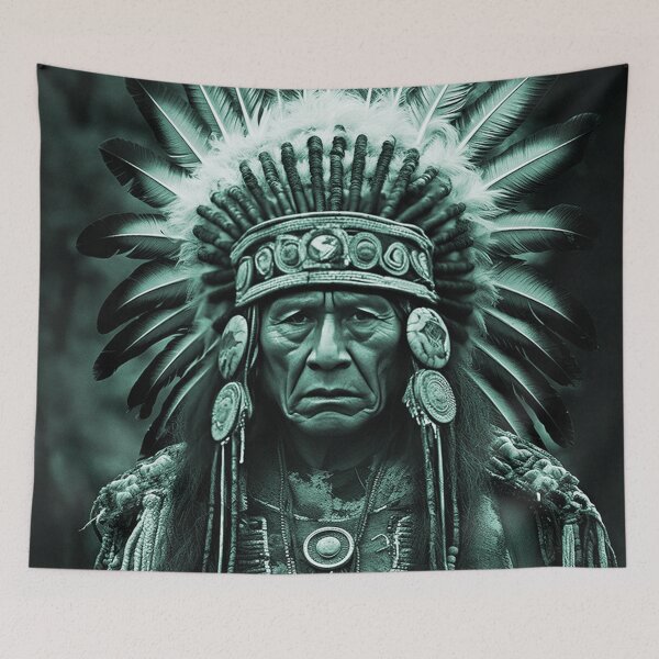 Item preview, Native Indian Chief designed and sold by longford.