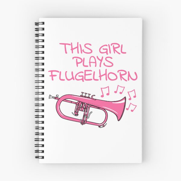 Item preview, This Girl Plays Flugelhorn, Female Horn Player, Brass Musician designed and sold by doodlerob.