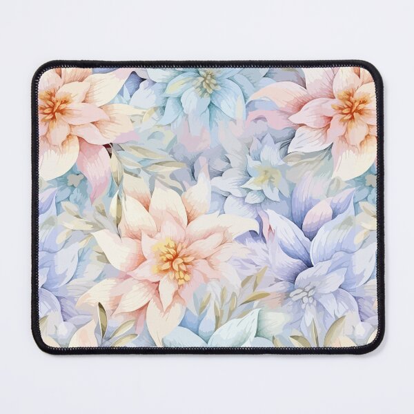 Artikelvorschau, Blumen-Retro. Pastellfarbene Jasminblütenmuster, inspiriert von der Natur. entworfen und verkauft von Jittiwat Chunchuawong.