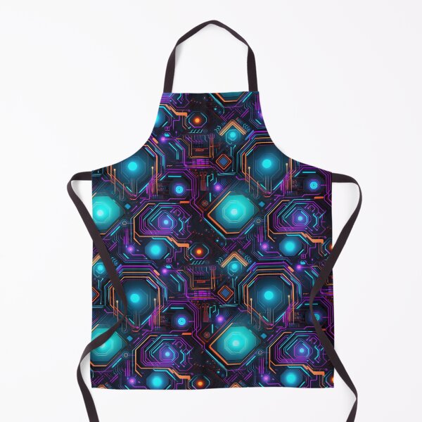 Item preview, Cosmic Dreams: A Distinct Sci-Fi Futuristic Seamless Pattern designed and sold by AlienSkinEyes.